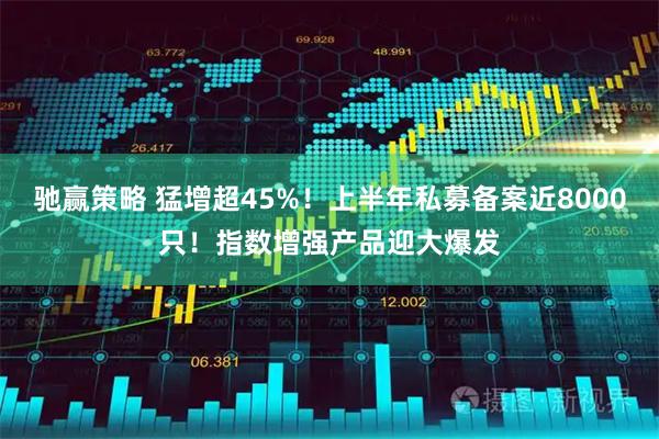 驰赢策略 猛增超45%！上半年私募备案近8000只！指数增强产品迎大爆发